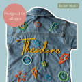 DIY Embroidery Kit - Retro Stars