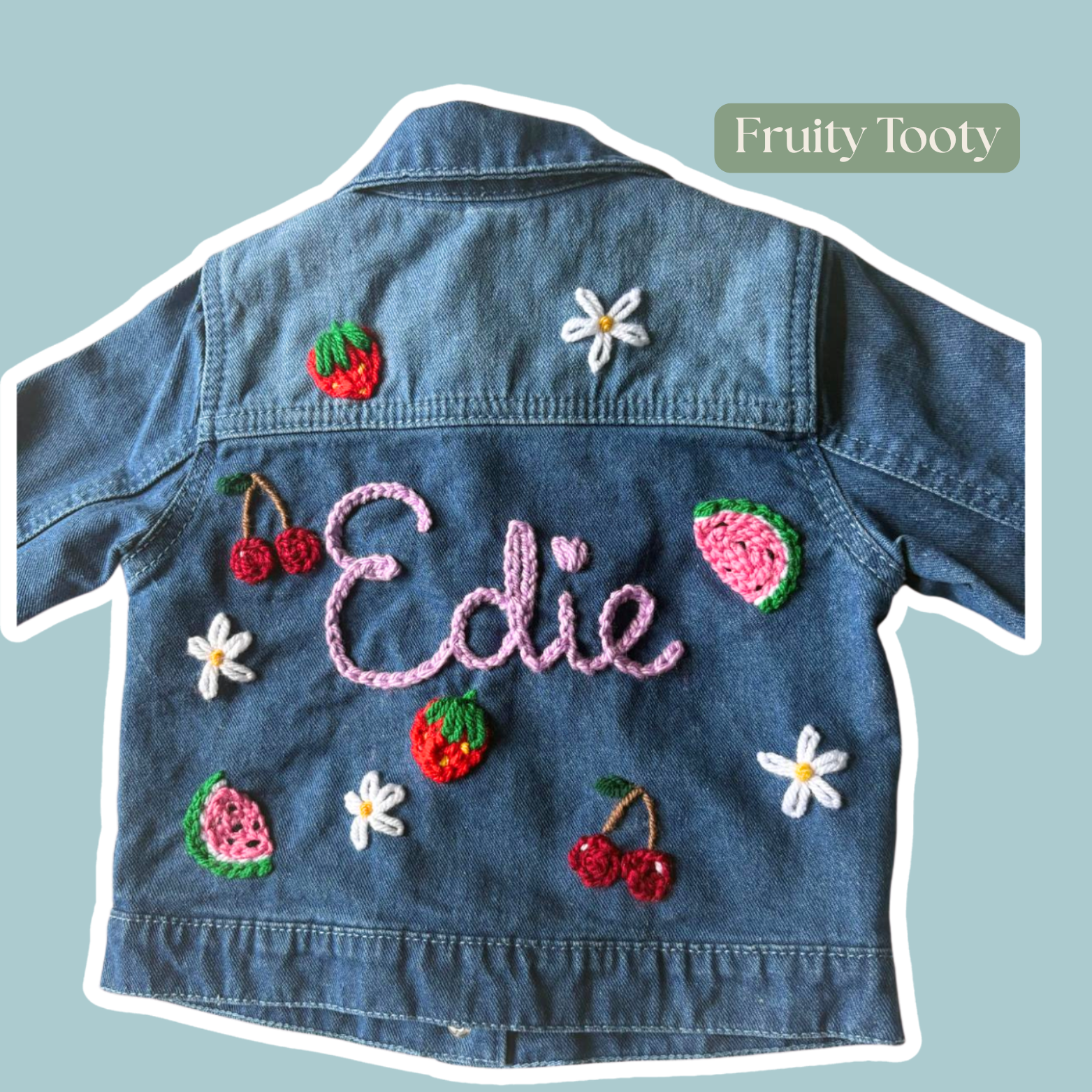DIY Embroidery Kit - Fruity Tooty