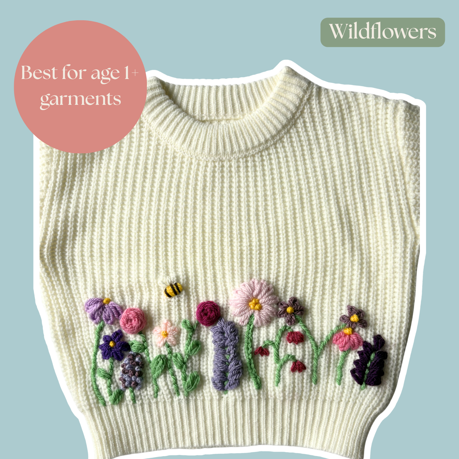 DIY Embroidery Kit - Wildflowers