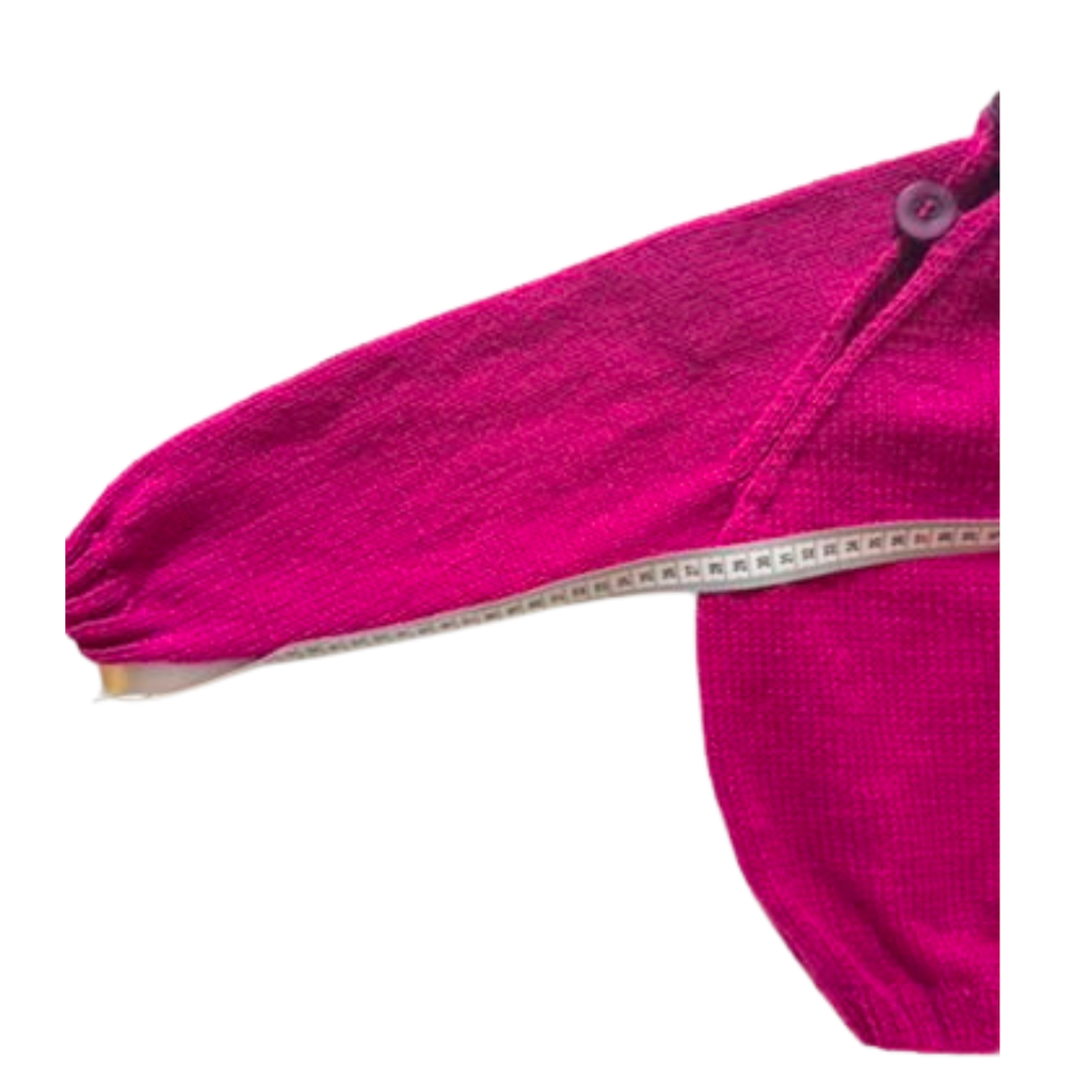 Pink 2-3 Years Hand-Knit Jumper