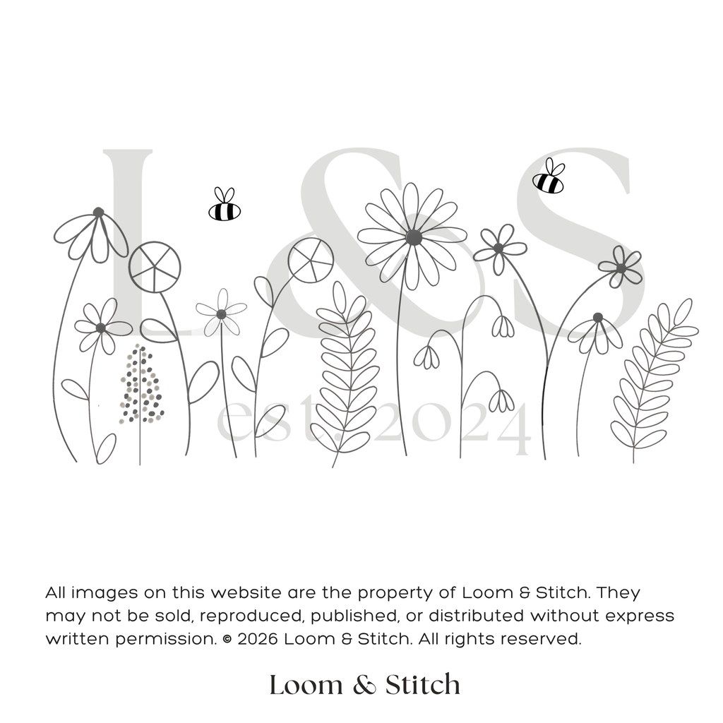 DIY Embroidery Kit - Wildflowers