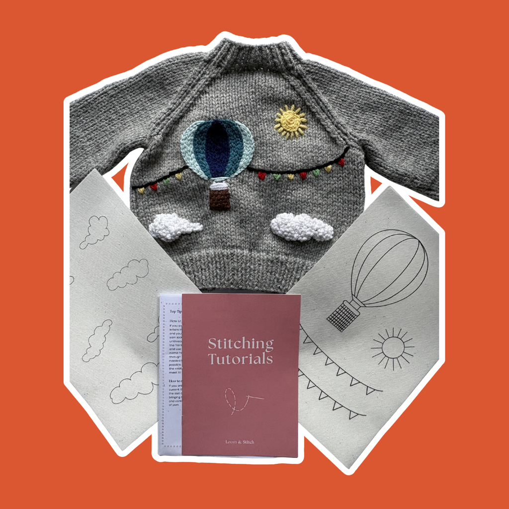 DIY Embroidery Kit - Hot Air Balloon