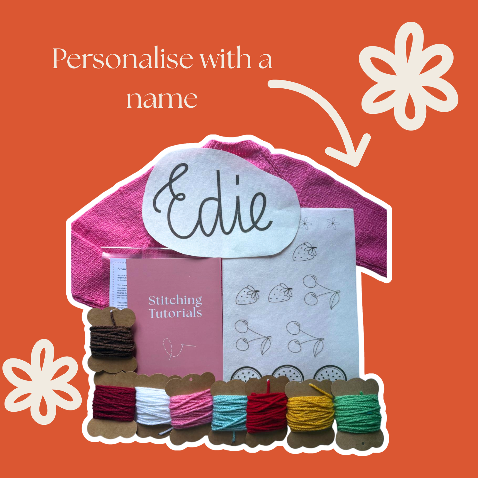 DIY Embroidery Kit - Fruity Tooty