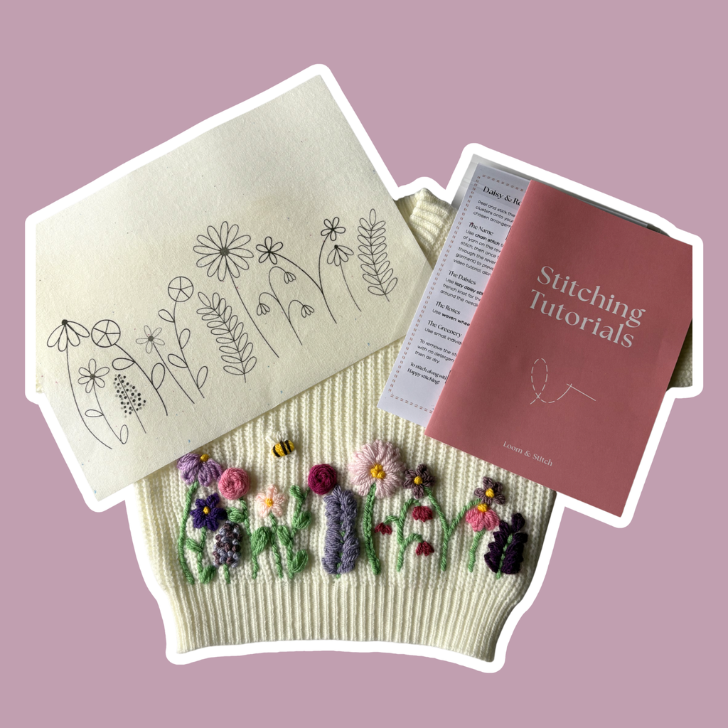 DIY Embroidery Kit - Wildflowers
