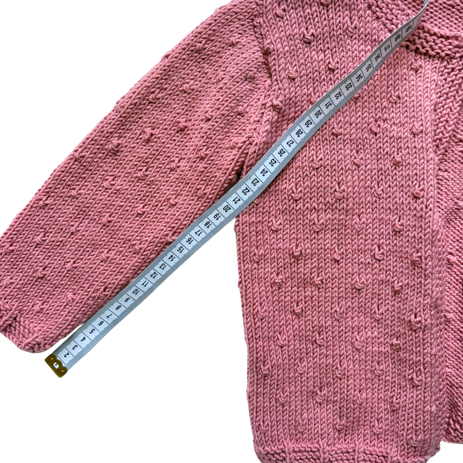Rose 2-3 Years Hand-Knit Cardigan
