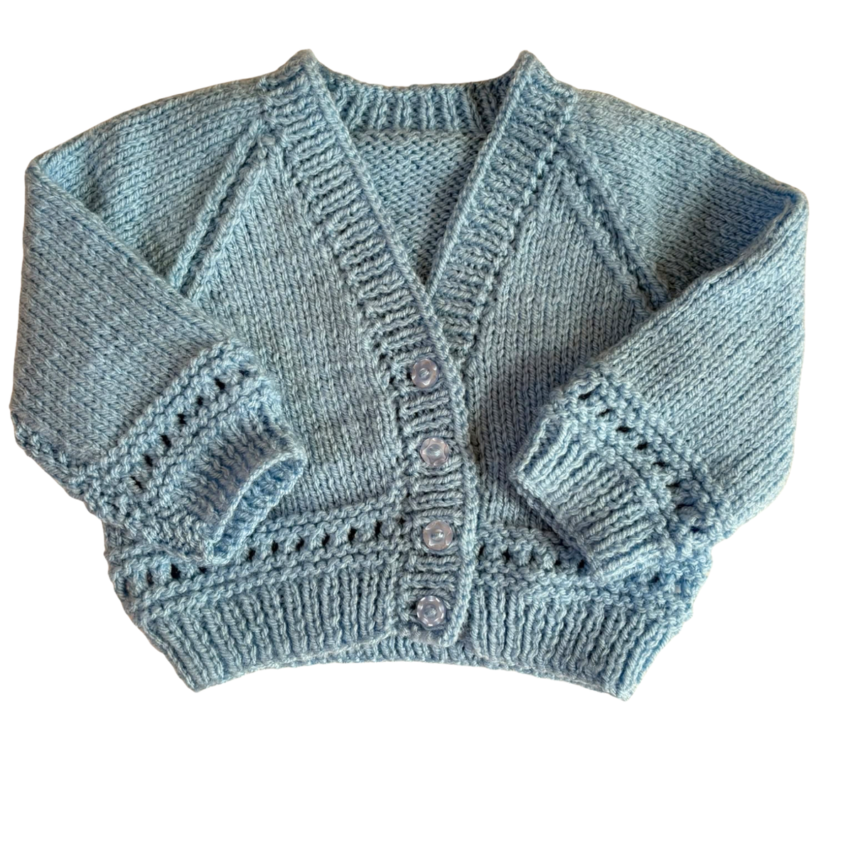 Pastel Blue 0-3 Months Cardigan