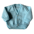 Aqua Blue 0-3 Months Cardigan