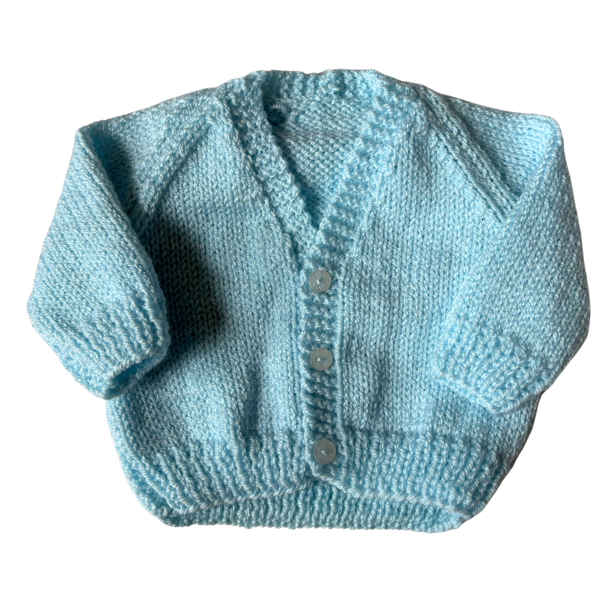 Aqua Blue 0-3 Months Cardigan